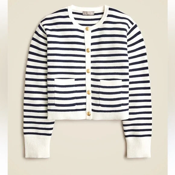 NWOT J.Crew Relaxed Emilie Sweater Lady Jacket Size Medium - Picture 12 of 12